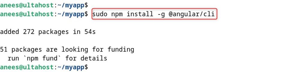 Installing the Angular CLI