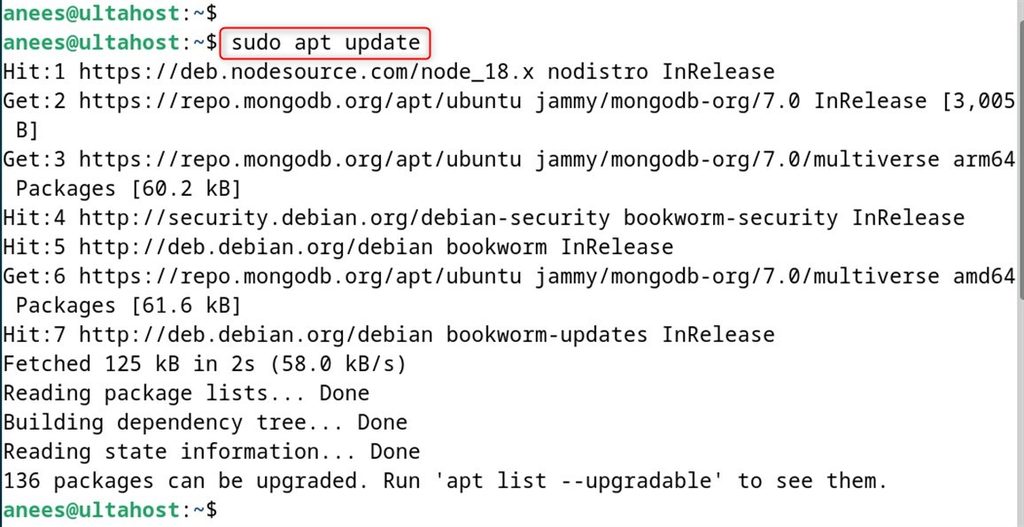 Updating the package index