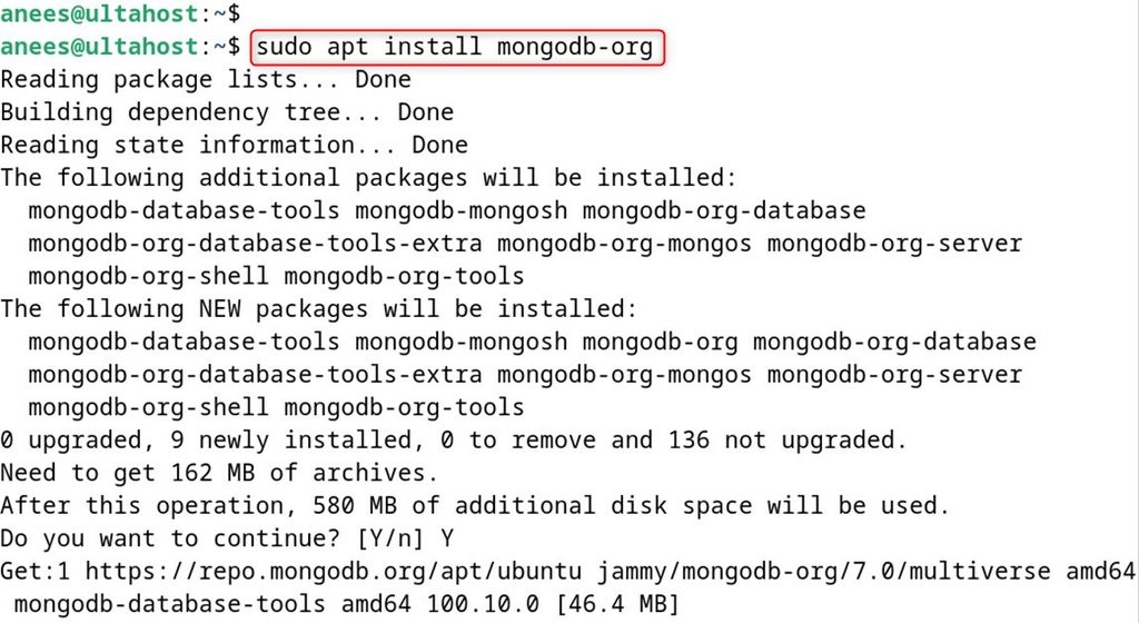 Installing MongoDB