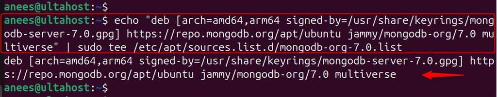 Adding the MongoDB repository