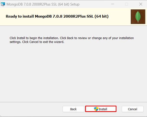 Installing MongoDB
