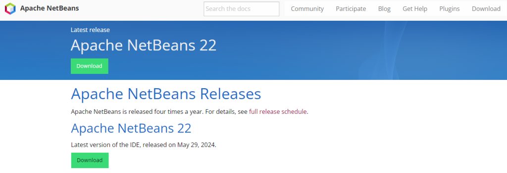 The NetBeans website