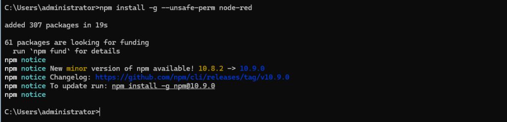 Installing Node-RED