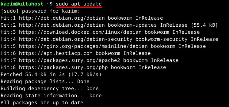 Updating the package index