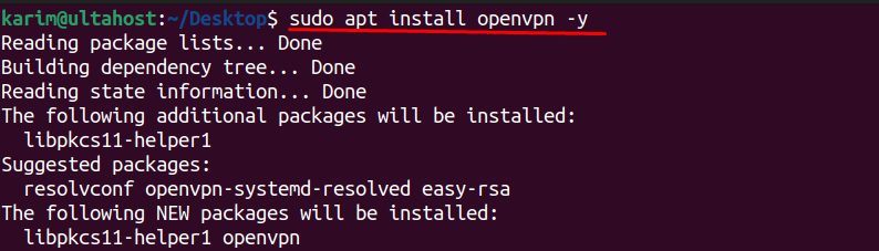 Installing OpenVPN