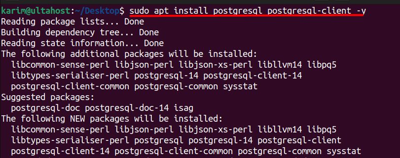 Installing PostgreSQL