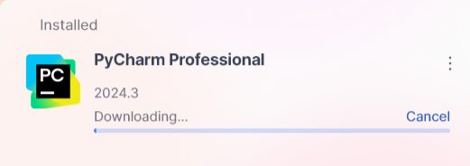 Downloading PyCharm