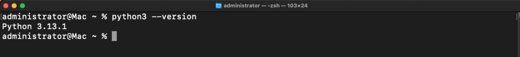 The new Python version