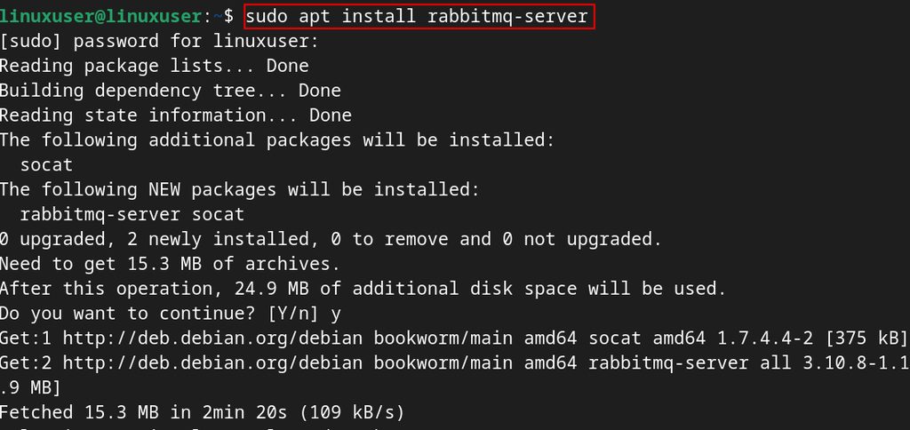 Installing RabbitMQ