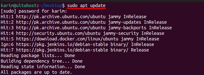 Updating the repositories