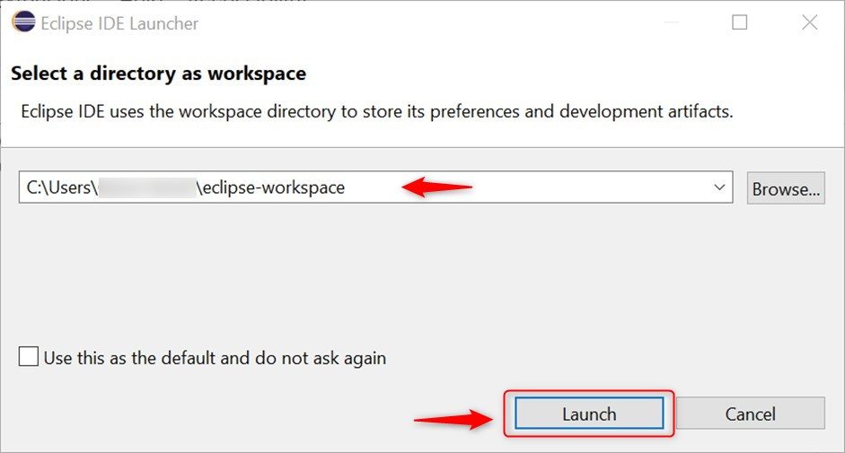 Selecting a directory