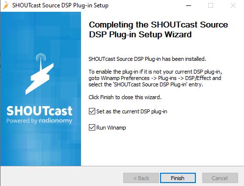 The plugin installation