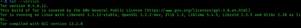 The Tor version