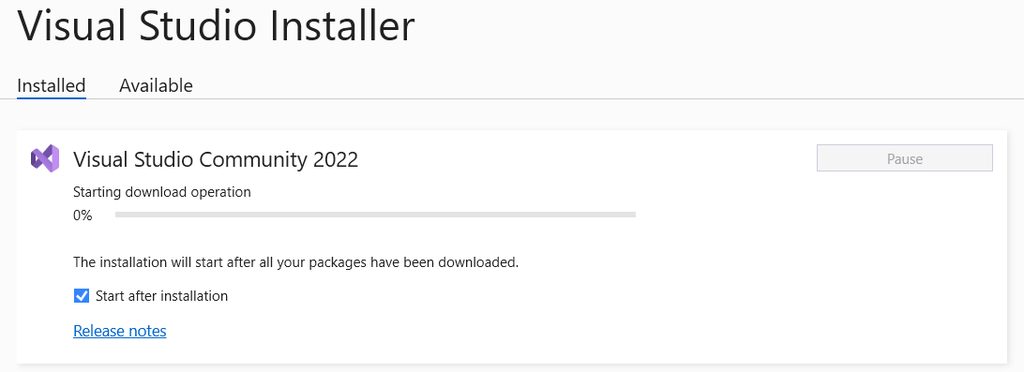 Selecting the installation method