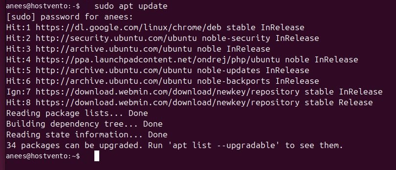 Updating the repositories