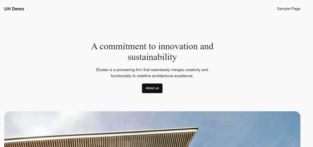 The new WordPress website