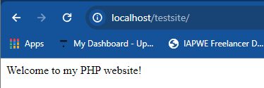 The page in the browser