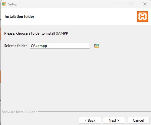 The installation folder