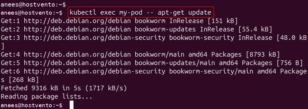 Updating the package lists