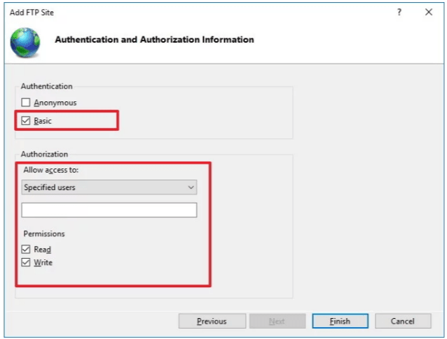 FTP Windows 7