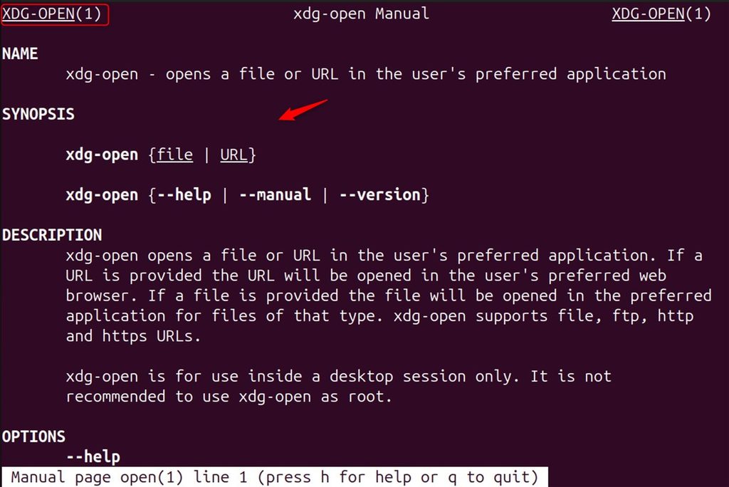 Finding information about a system call