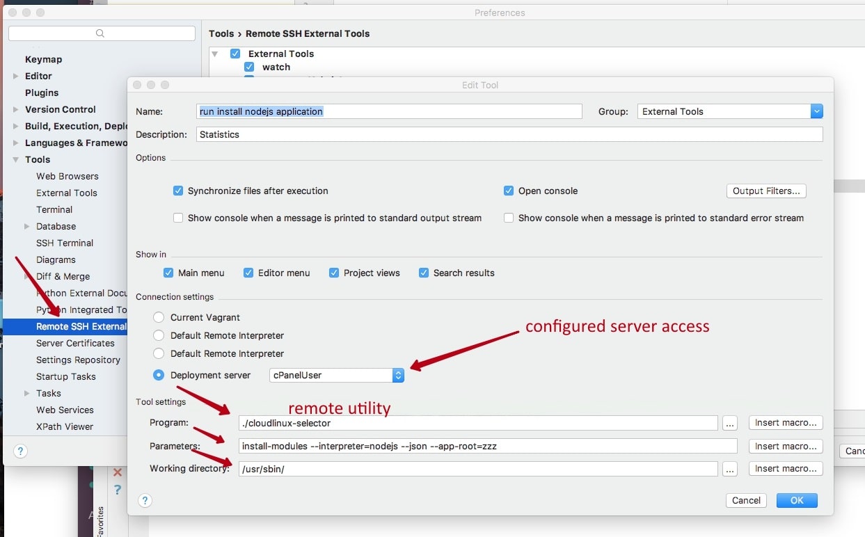 Screenshot: Copy that command.