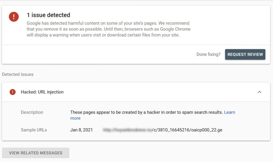 Screenshot: Open Google Search Console and add your site. It is a free tool from Google. You must prov