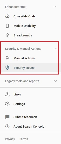 Screenshot: Open Google Search Console and add your site. It is a free tool from Google. You must prov