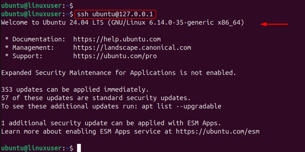 Testing the key login