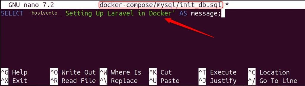 The MySQL commands