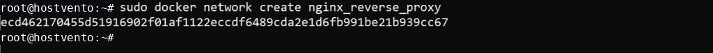 Creating the Docker network