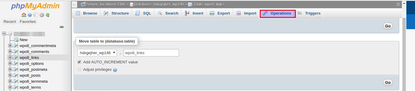 sql query results